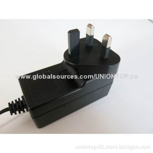 CE/FCC/UL/RoHS 18W 12V0.5A AC/DC universal travel adapters for CCTV camera and LED light
